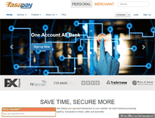 Tablet Screenshot of fasapay.com